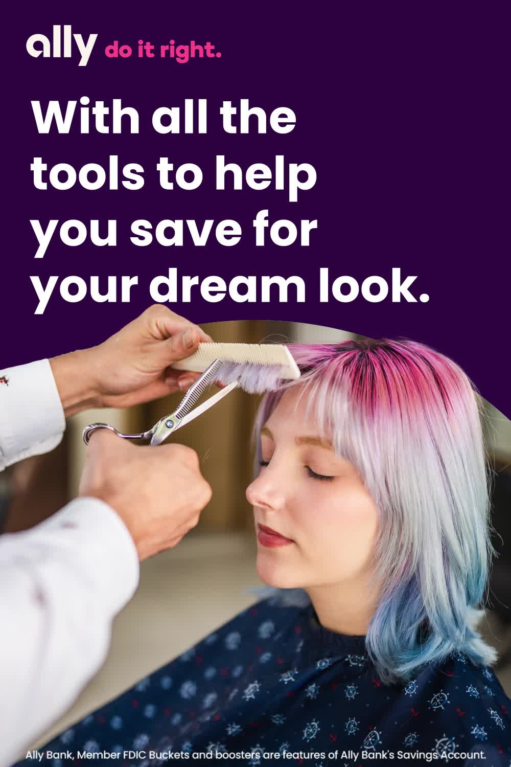 Start saving for your new beauty look with Ally